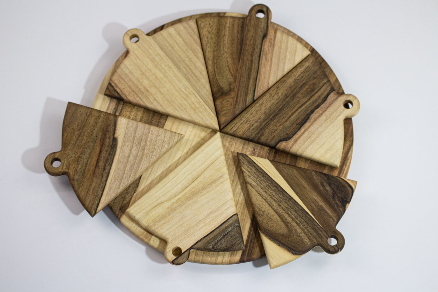 Wooden Pizza Board Individual serving boards Cutting Board Etsy