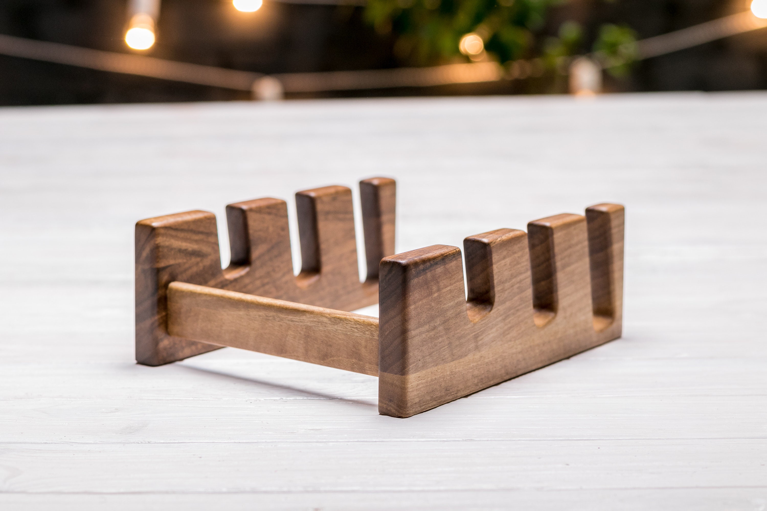 Wooden Chopping Board Set With Stand