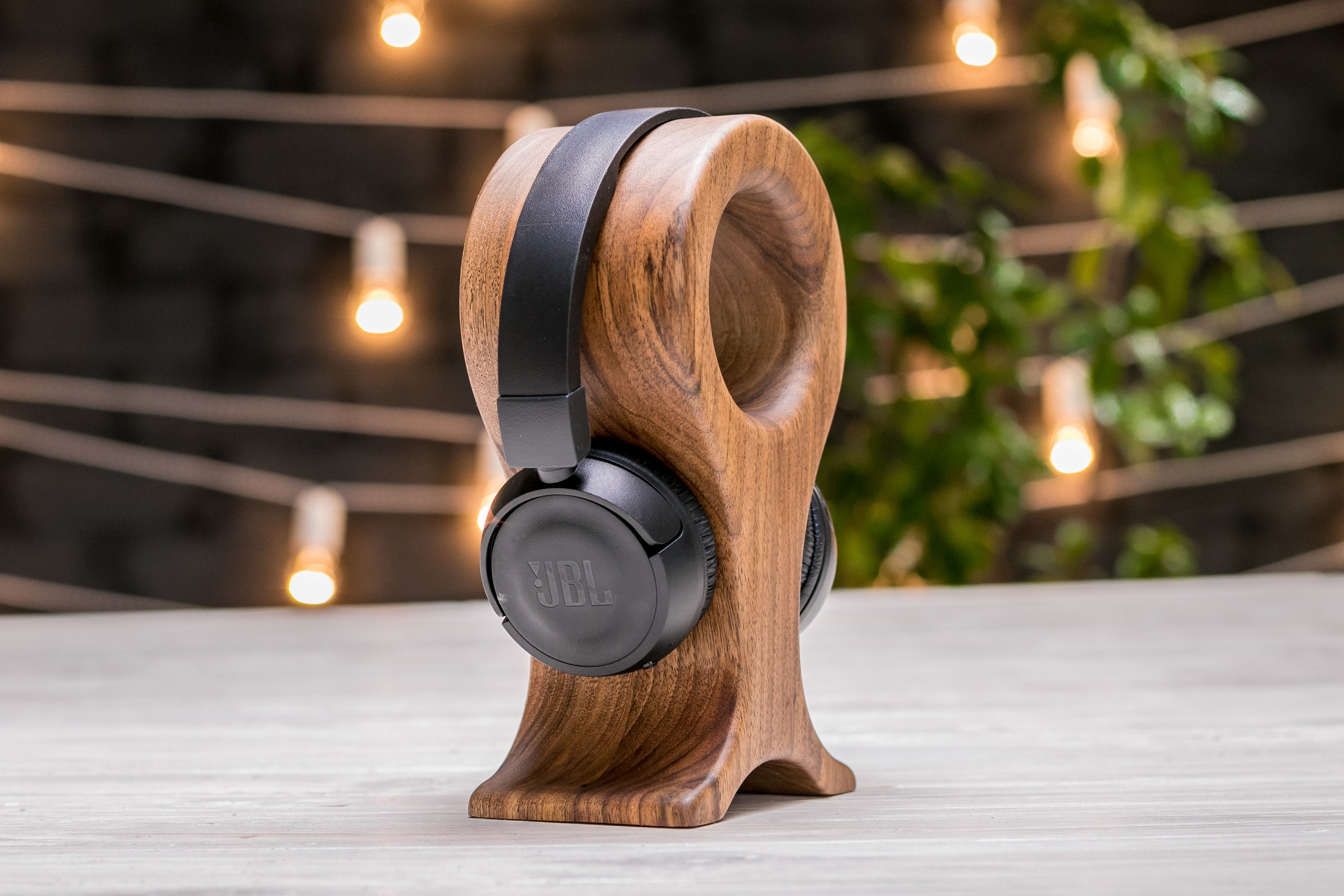 Wood Headphone Stand – TheHrdwood