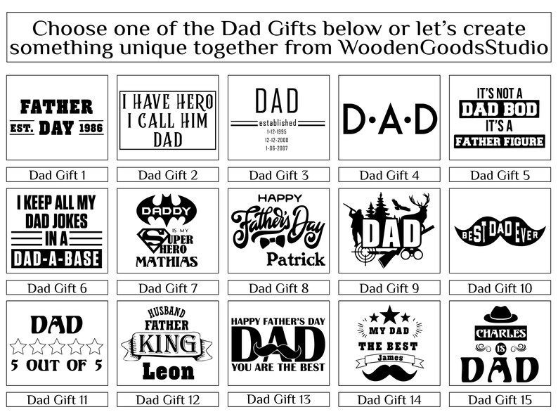 Personalized Gifts for Him Anniversary Gift Fathers Etsy