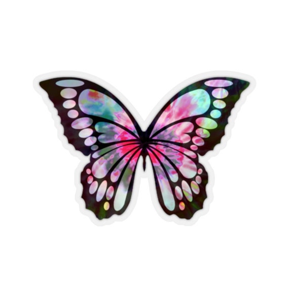 tie dye butterfly sticker boho stickers vsco stickers fashion etsy canada