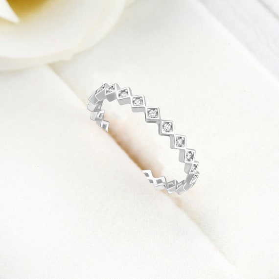 Pandora geometric 2024 crown ring