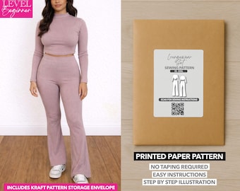 Ensemble de vêtements de détente - Patron en papier (XS-XXXL)