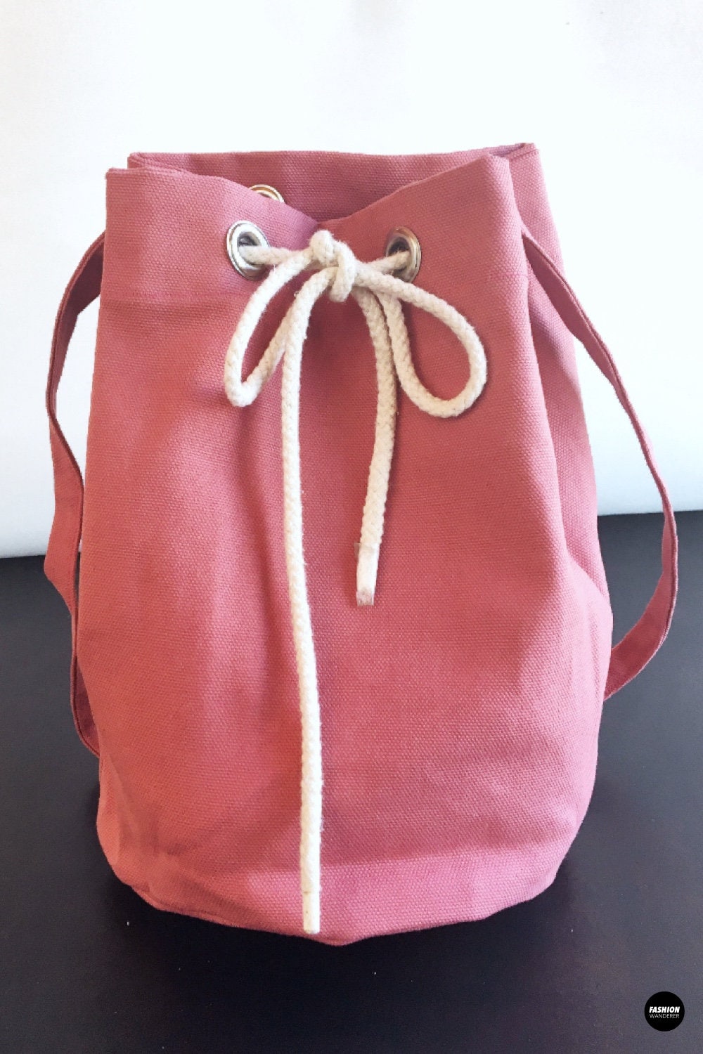 PDF Drawstring Bucket Bag Pattern Beginner Sewing Pattern Etsy