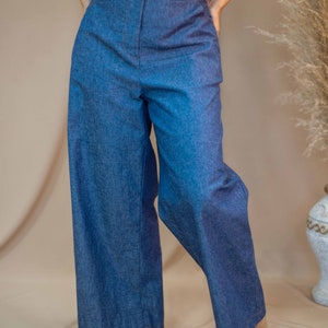 Jeans patron de couture femmes pantalons patron de couture taille haute jeans patron pantalon patron de couture patron PDF pour pantalon image 2