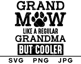 Download Dog Grandma Svg Etsy
