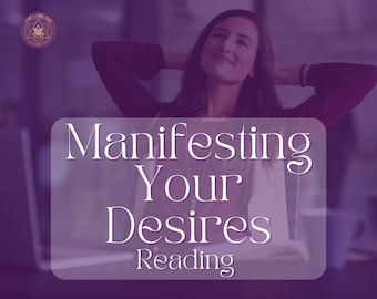 MANIFESTATION READING, Law of Attraction Manifestation, Manifesting Love Work Money Abundance, Psychic Predictions