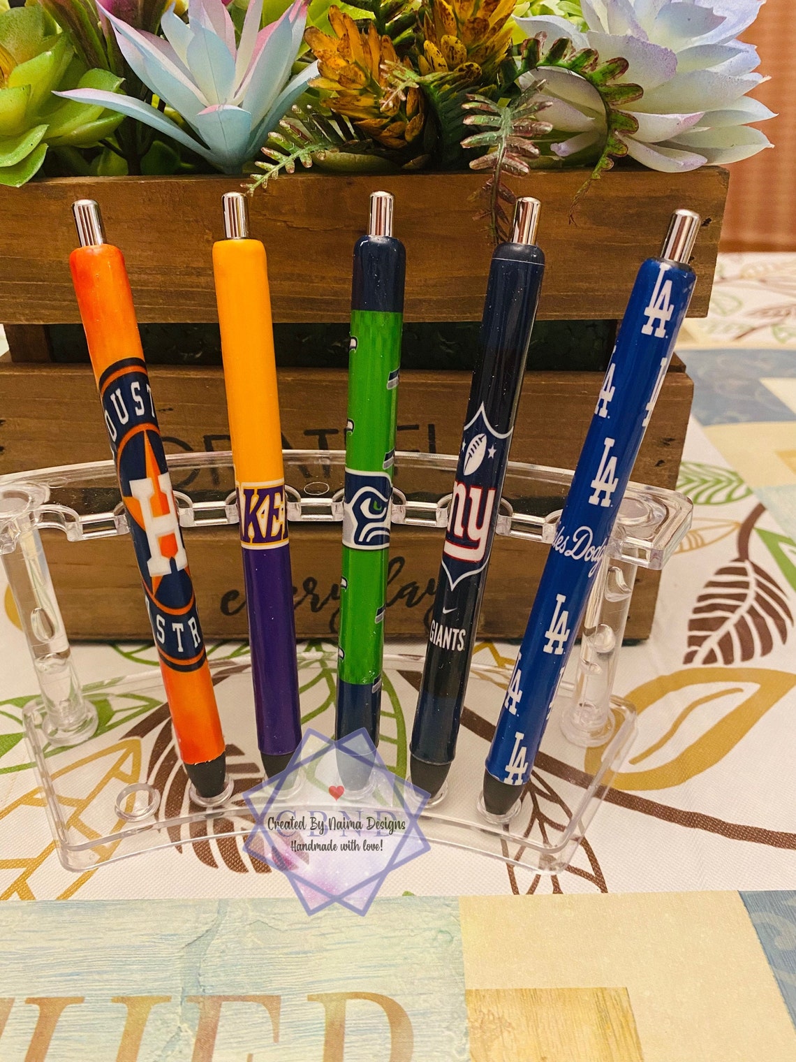 Sports Team Custom Pens Refillable InkJoy Gel Pen Etsy
