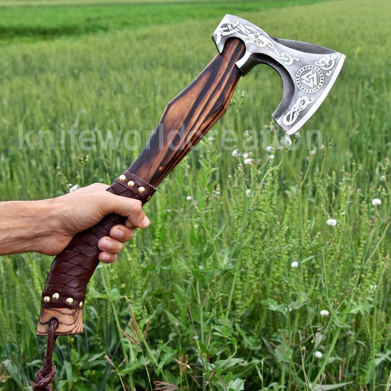 Viking Axe RAGNAR Viking Axe Personalised Hatchet Etsy Canada