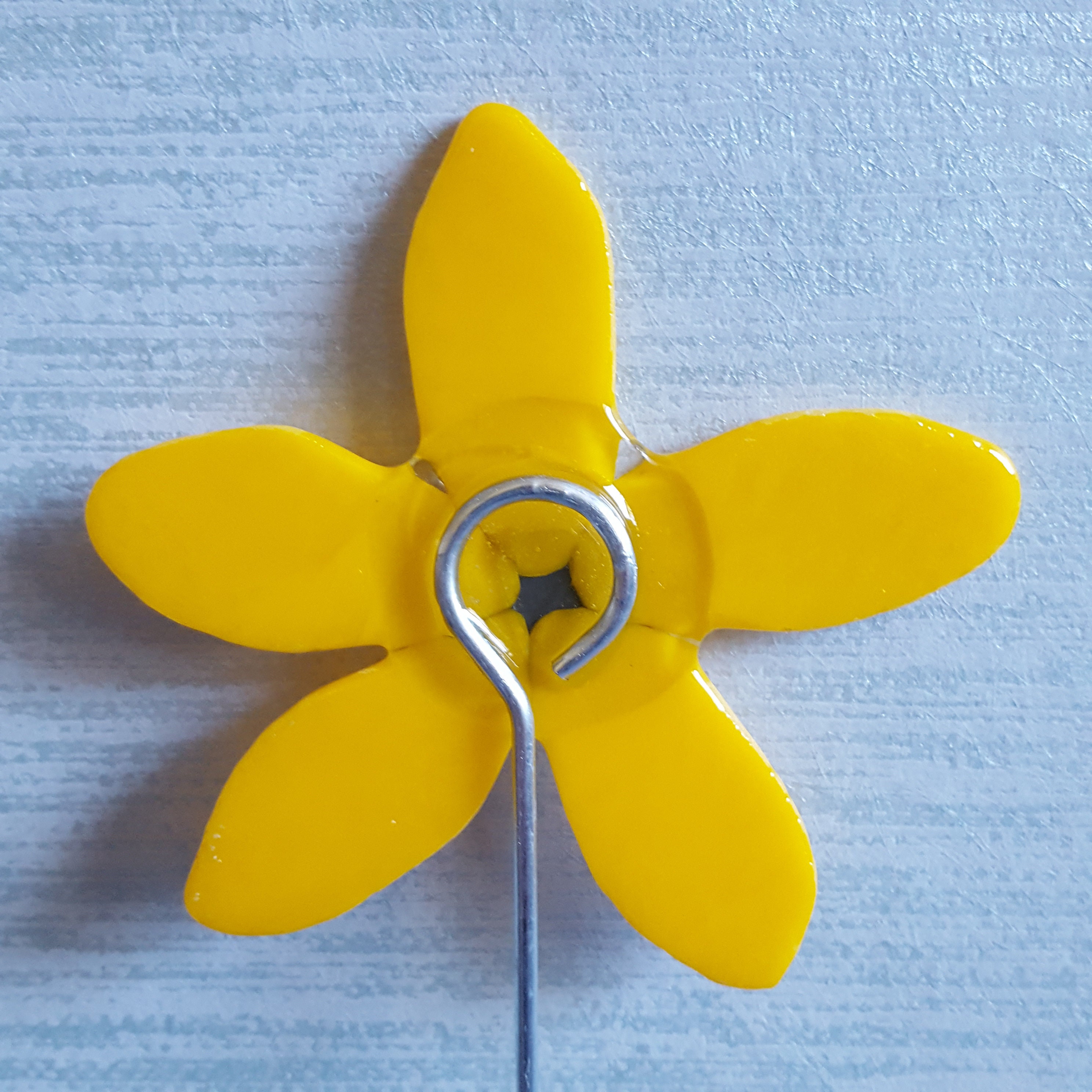 Handmade Fused Glass Garden Stakes Decoration Flowers Etsy