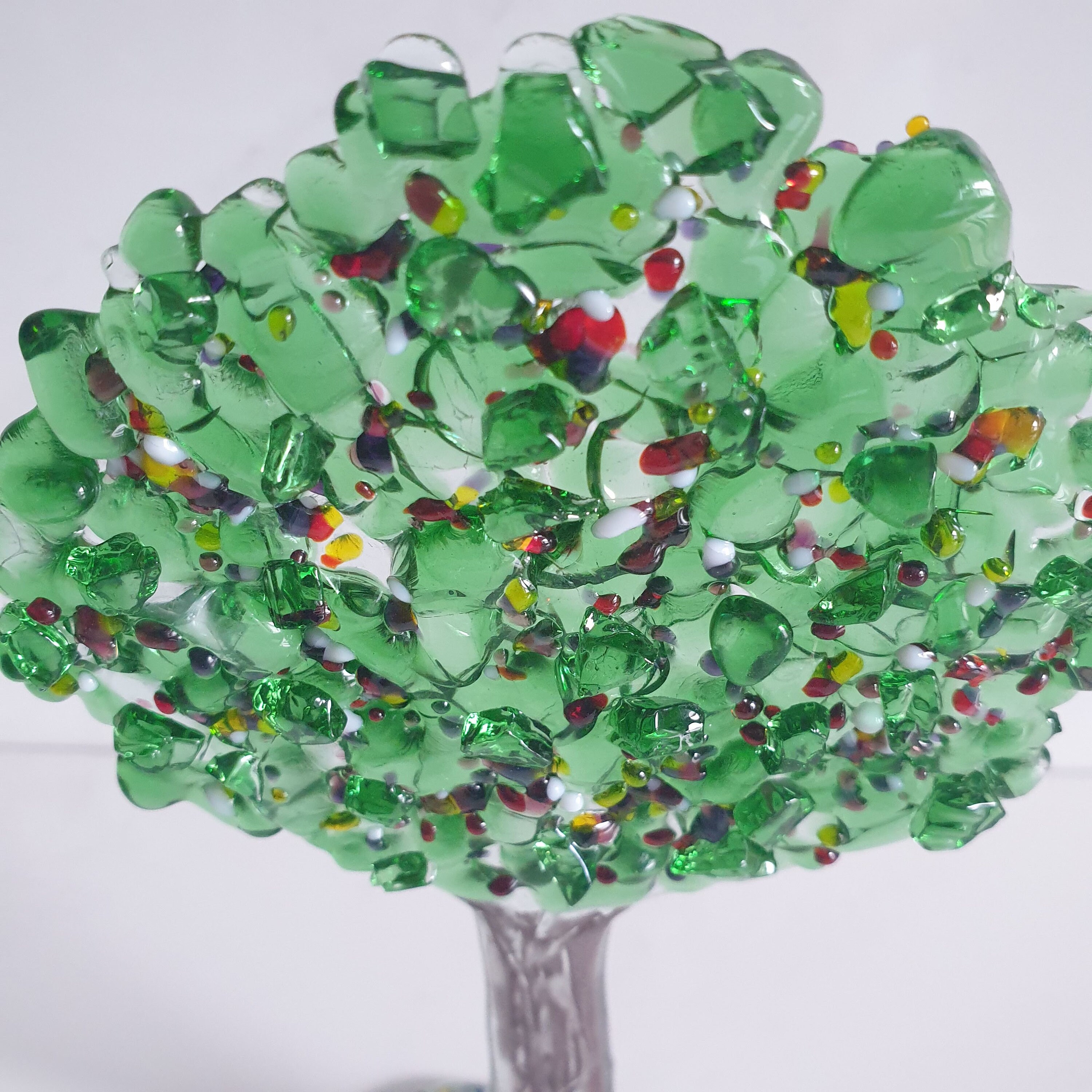 Freestanding Glass Tree with Blossom Etsy
