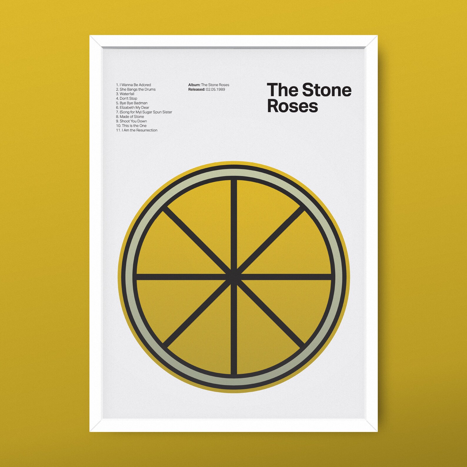 The Stone Roses Stone Roses Stone Roses Poster Stone Roses Etsy