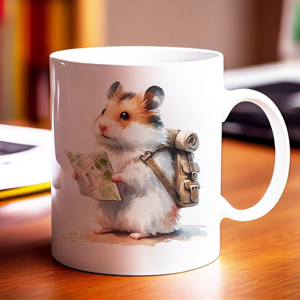 Little Explorer: Hamster Adventure Mug