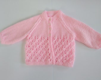 Pink Summer Baby Cardigan