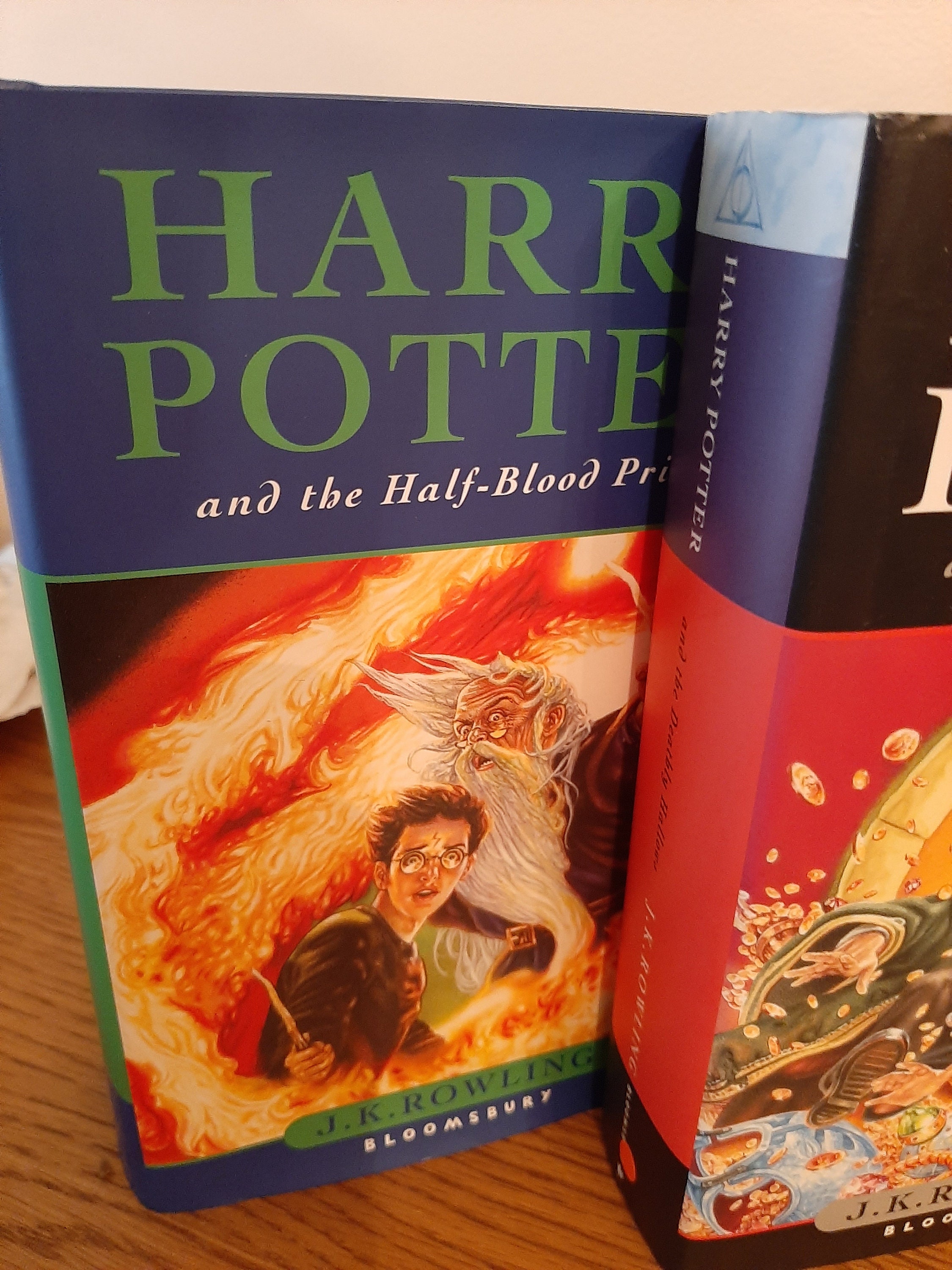 First Edition HARRY POTTER hardback books Etsy