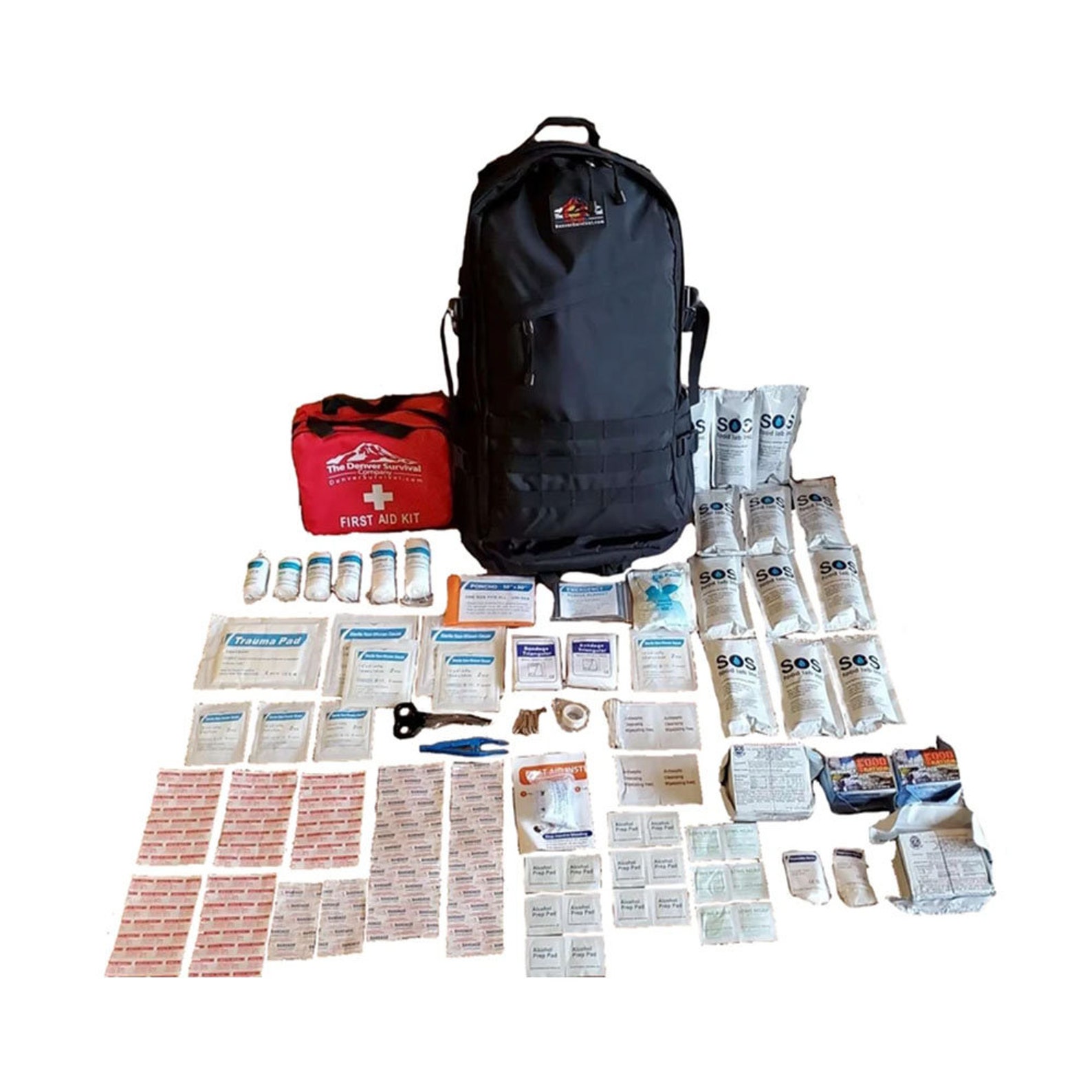 2 Person 72 Hour Bug Out Bag Premium Emergency Preparedness Etsy