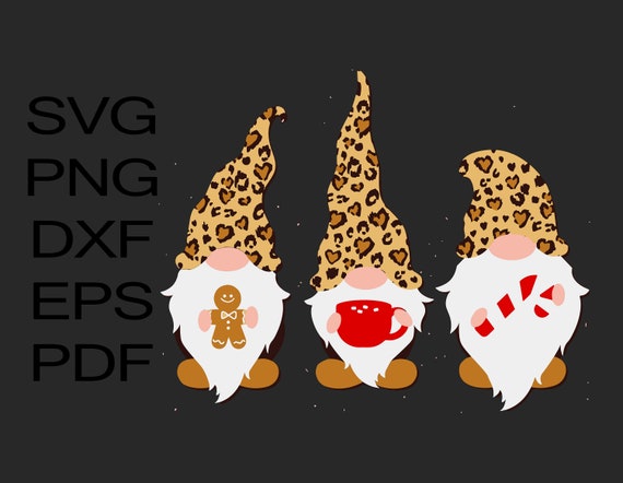 Download Christmas Gnome Svg Leopard Christmas Gnomes Svg Leopard Etsy