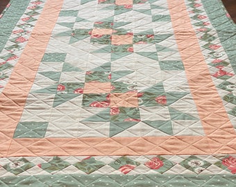Spring Time Flower Table Runner/Bed Runner/Wall Hanging (25x49)