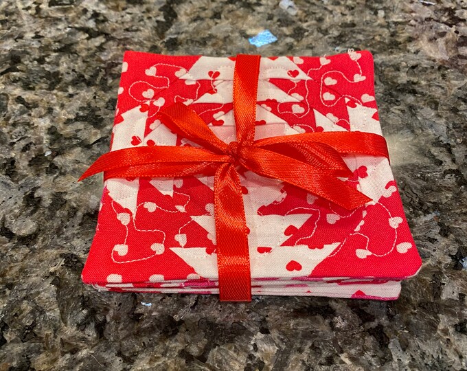 Valentine's Day Coaster Set of 4