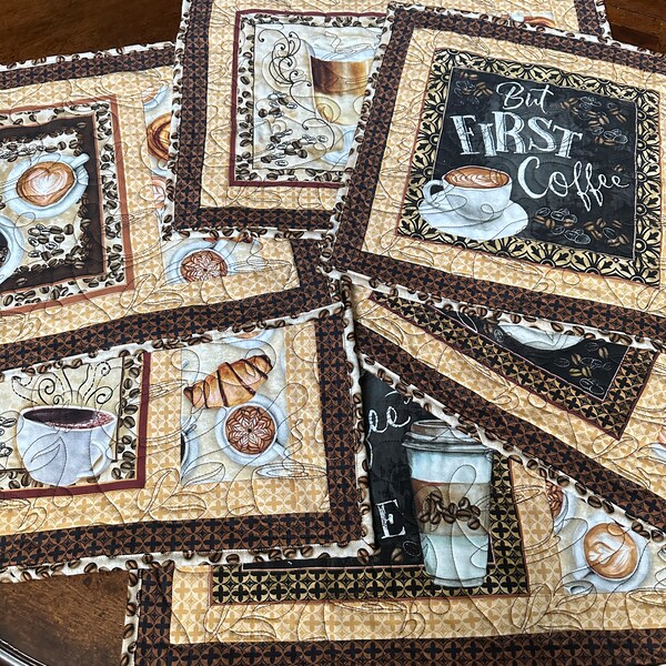 Coffee Placemats Etsy