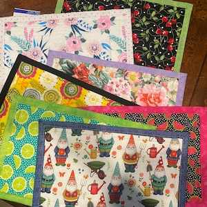 Hot Pads, Trivet, Quilted, Insulated, 9 x 13 inches
