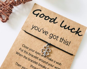 Good luck you’ve got this! Wish Bracelet