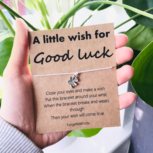 A Little Wish for Good Luck Wish Bracelet