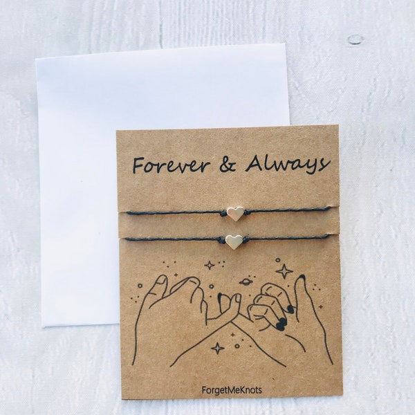 Forever and Always Wish Bracelet