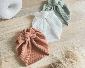 Baby turban, OEKO TEX fabric hat