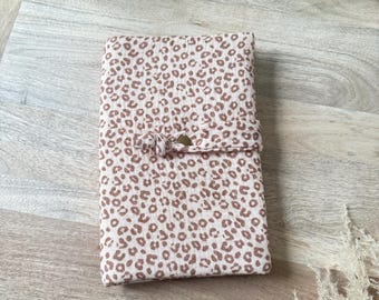 Pochette portatile in garza di cotone per pannolini e salviette – Organizer per il cambio del bambino – Borsa per il cambio del bambino – Regalo per neonati – Accessorio