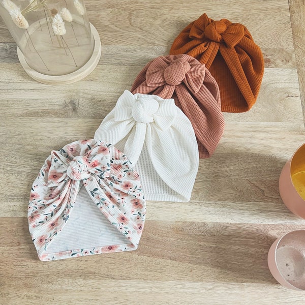 Turban bonnet fille, bébé et enfant  **AU CHOIX**