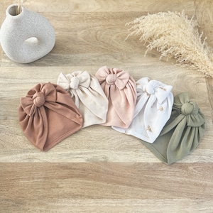 Babyturban van opengewerkt jersey OEKO-TEX®