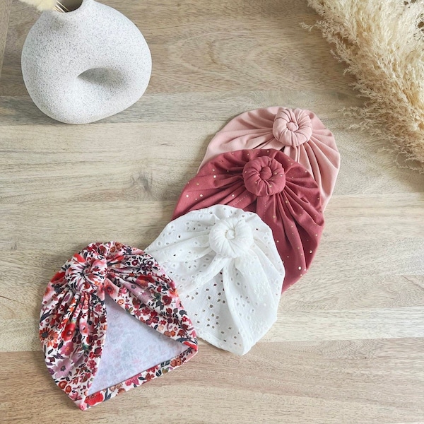 Turban bébé et enfant **au choix**