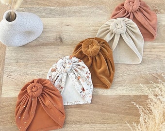 Turban bonnet fille, bébé et enfant  **AU CHOIX**