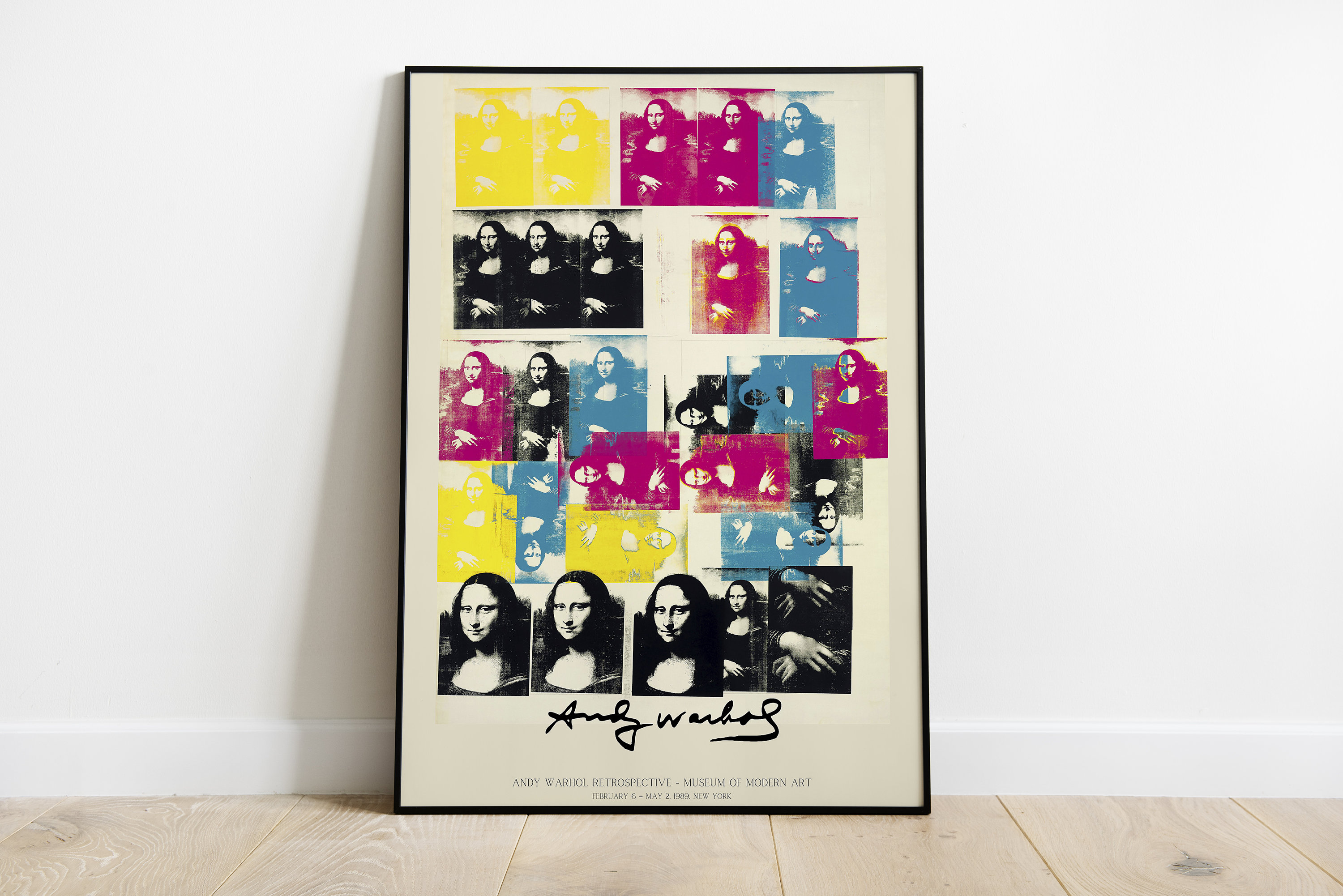 Andy Warhol Mona Lisa Poster Mona Lisa Pop Art Print Warhol - Etsy