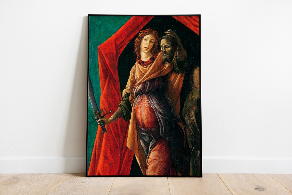 Botticelli Judith with the Head of Holofernes Digital Art