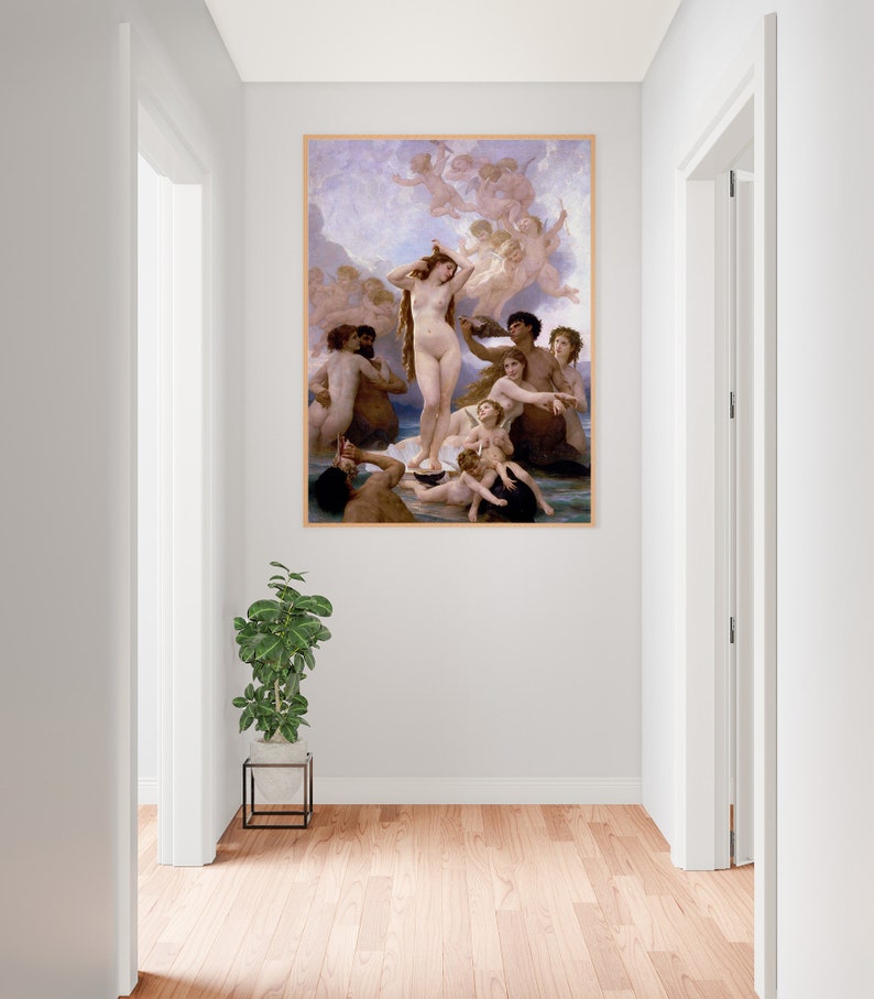 William-adolphe Bouguereau Birth of Venus Poster Venus Nude - Etsy