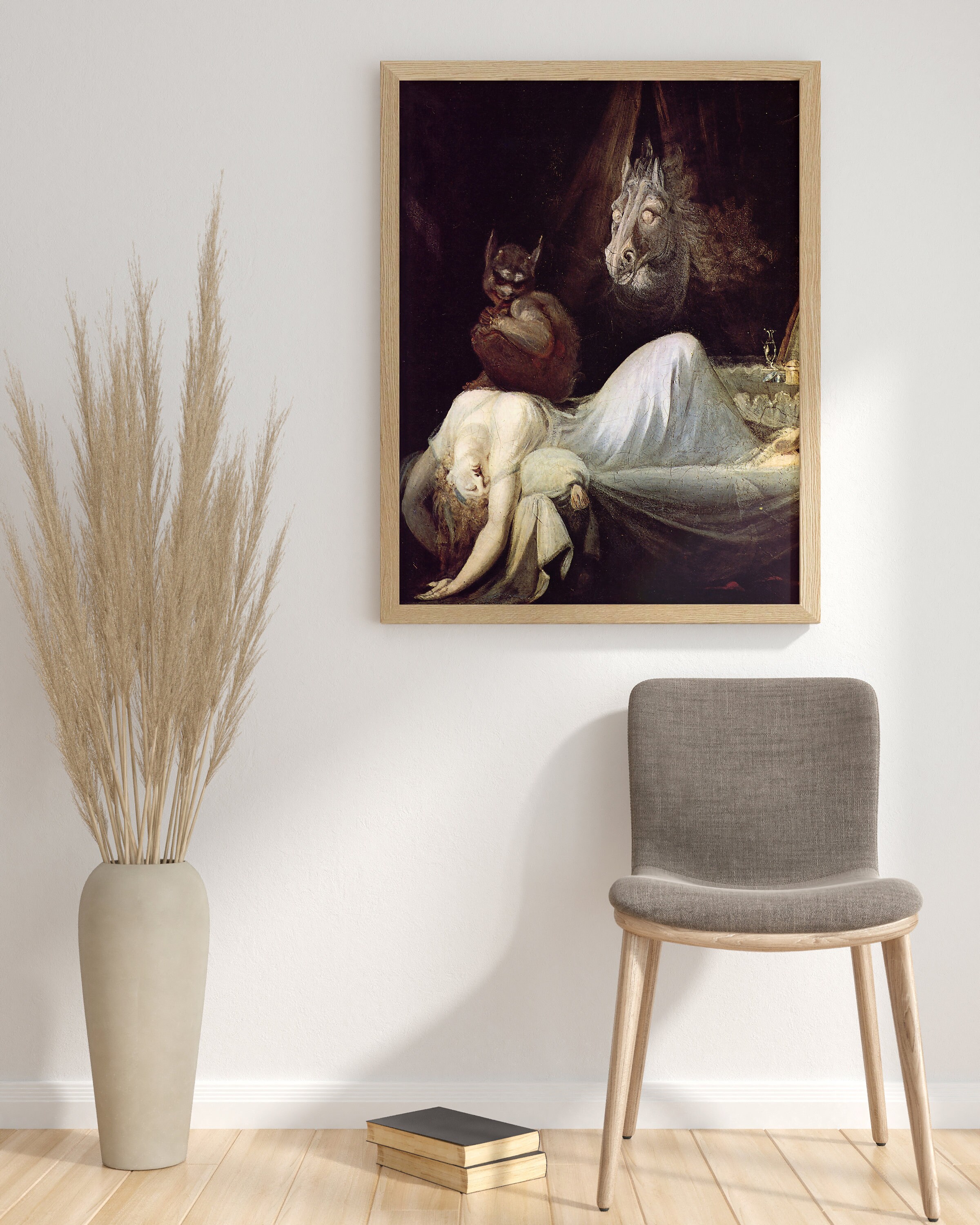 Henry Fuseli the Nightmare Art Print Fuseli Dark Gothic - Etsy UK