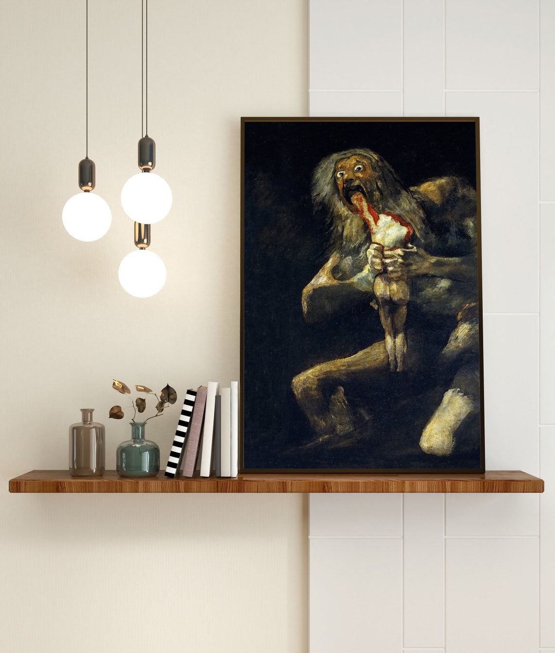 Francisco Goya Saturne D vorant Son Fils Dimpression Etsy France