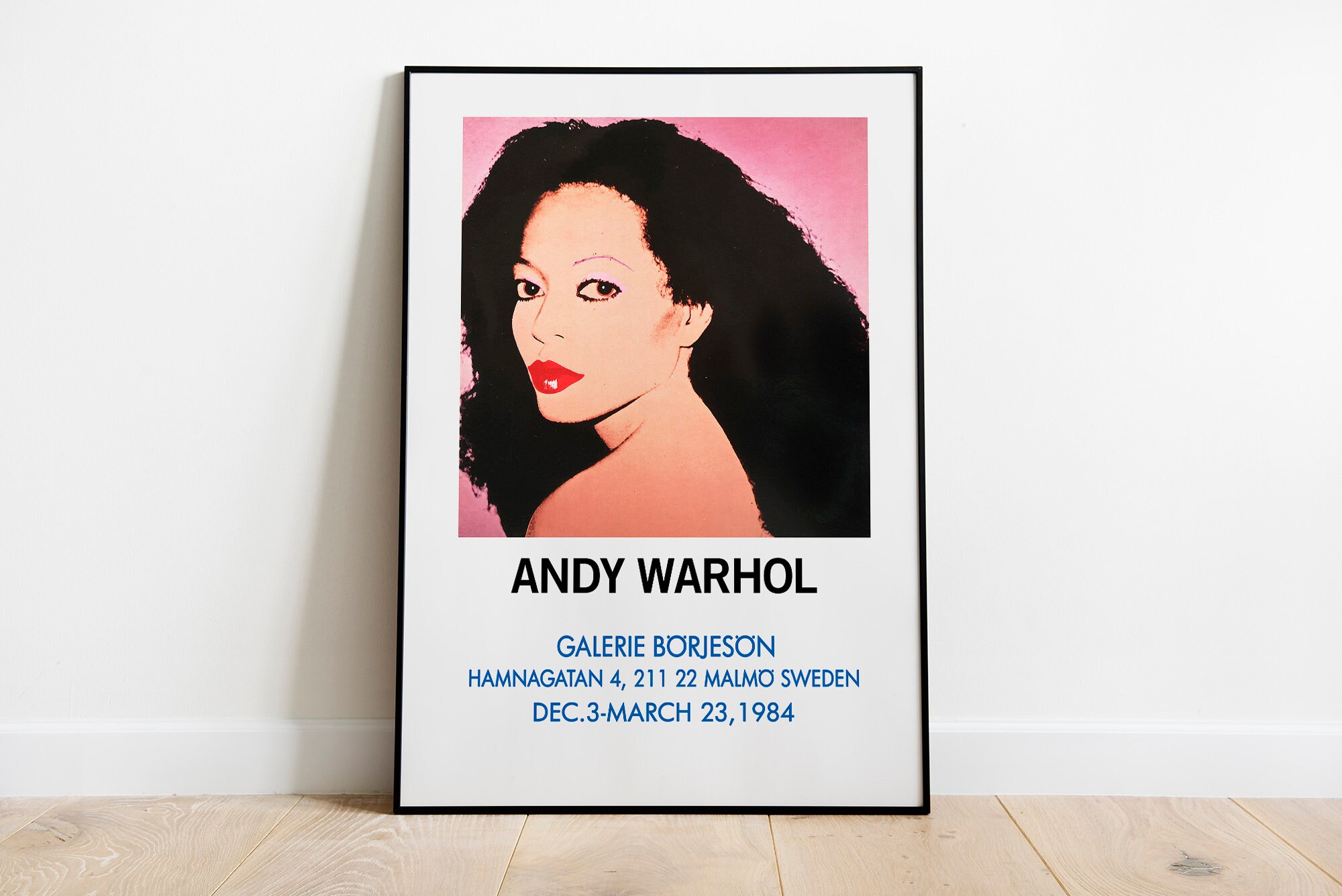 ＜希少・額装済＞アンディ・ウォーフォル　自画像ポスター 希少・額装済＞アンディ・ウォーフォル 自画像ポスター 【公式通販】