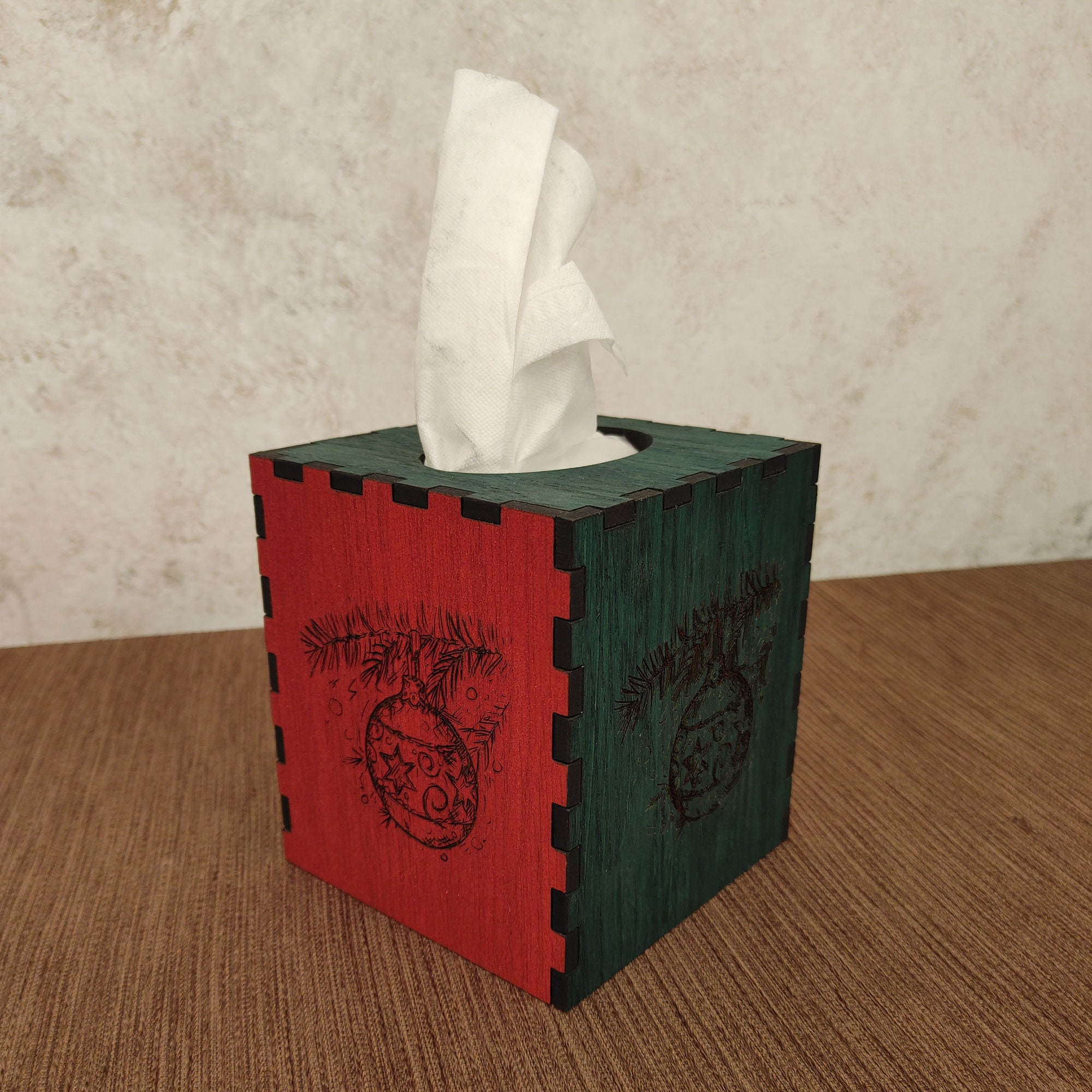 Christmas santa claus cloth tissue box covers holder xmas decoration ornaments tissue boxes Christmas Tissue Box Cover Holiday Tissue Box Cover Engraved | Etsy