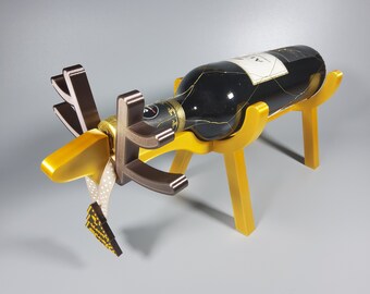 Wine Bottle Holder (Reindeer shaped)