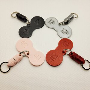 Trolley Token/Coin 1 euro & 2 euro with MAGNETIC mag-it quick release keychain image 6