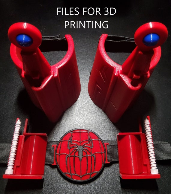 Spiderman Webshooters Adult Size fully Functional Digital Files Etsy