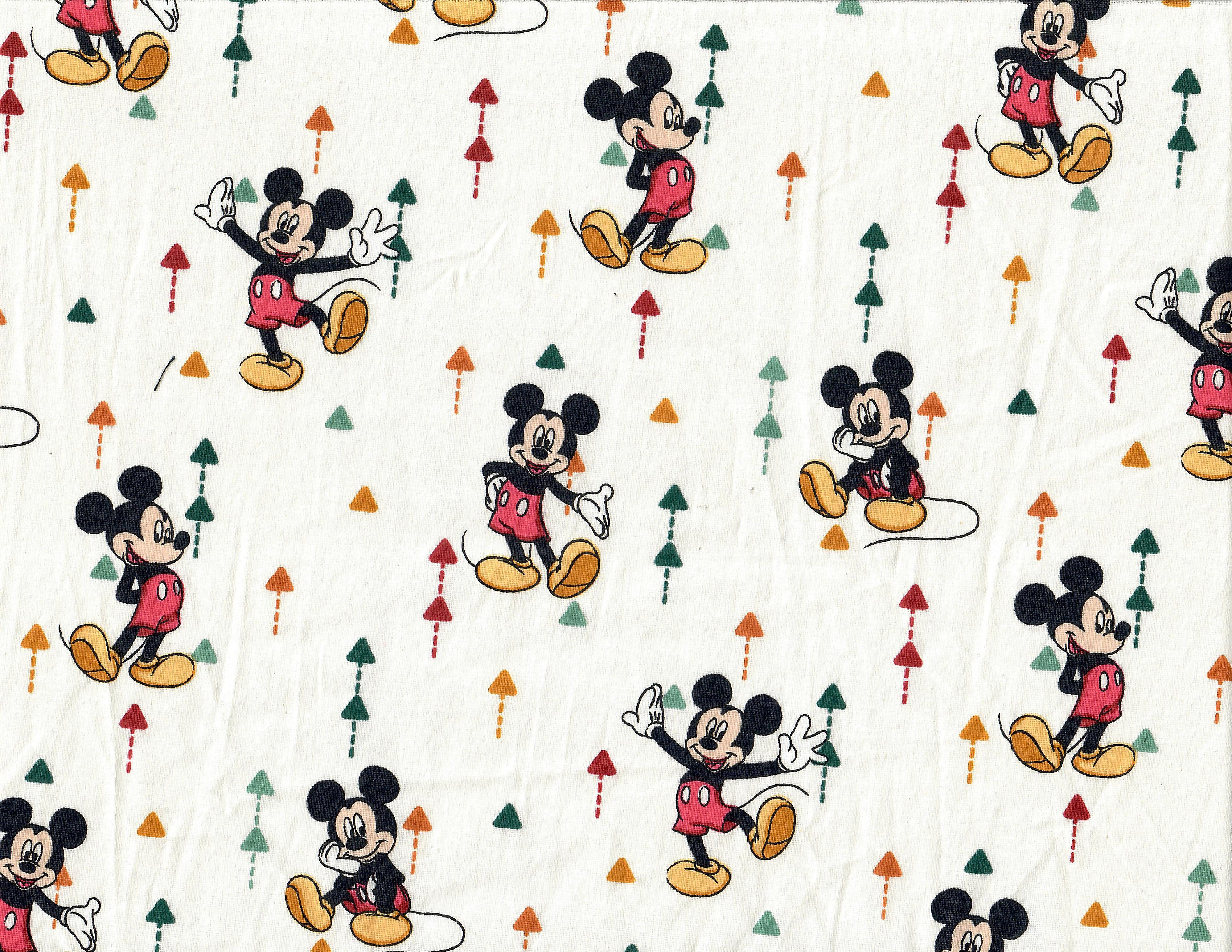 Stand Mixer Slider Mat - Retro Mickey and Minnie Mouse Paris Fabric –  Dalisay Design Fabrics