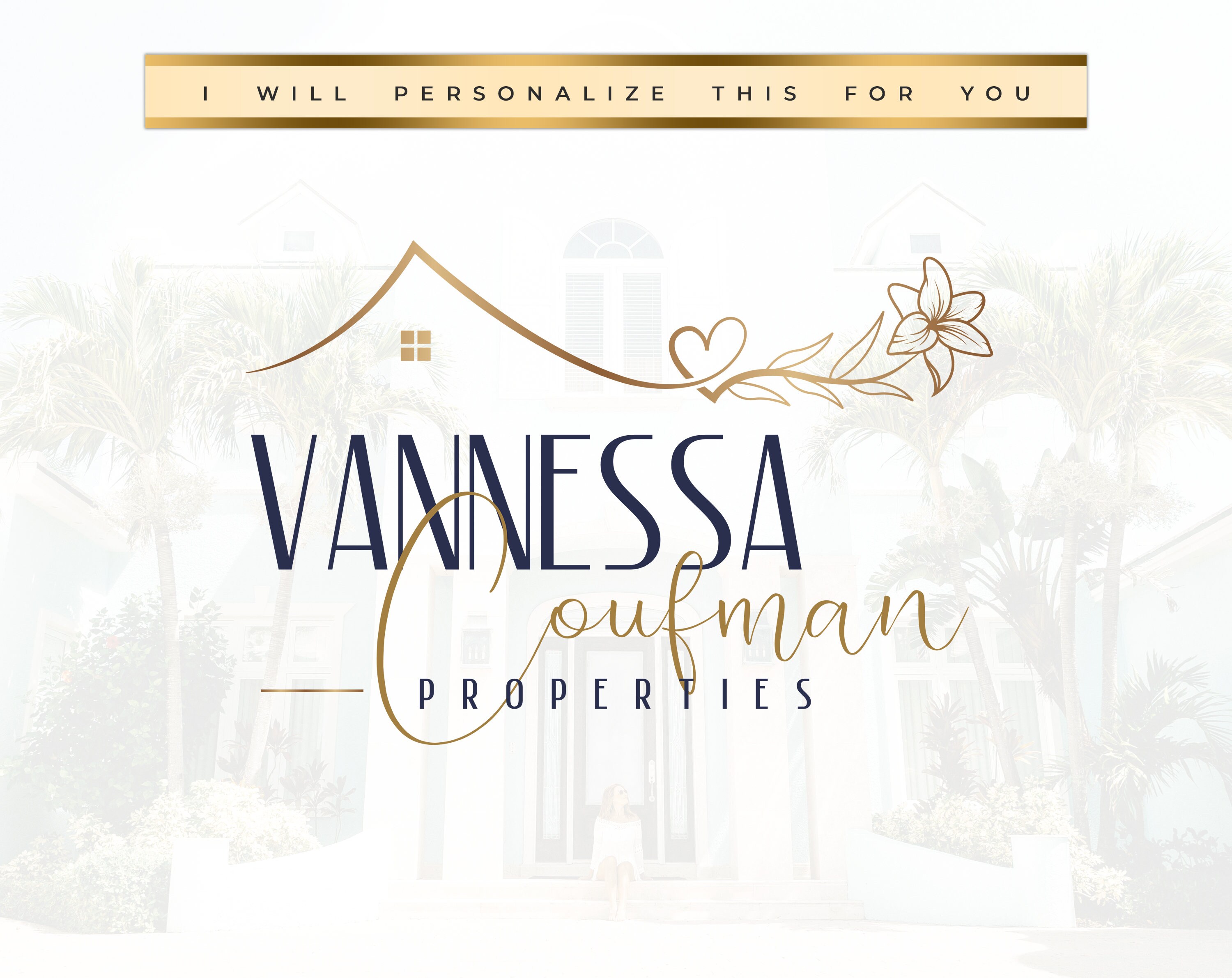 Real estate logo design, Luxury real estate logo, Real Estate Signature, Estate logo, Modern Realty Logo, Realtor Logo, House Logo PR2