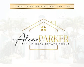 Luxury Real Estate Logo Design, House Logo Design, Real Estate agent, real estate logo team, Modern Realtor Logo, Luxury Realtor Logo PR27