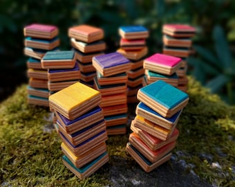 Magnet made from recycled skateboards, handmade magnets, sustainable, wooden magnets, children's room decoration, children's magnet for magnetic board