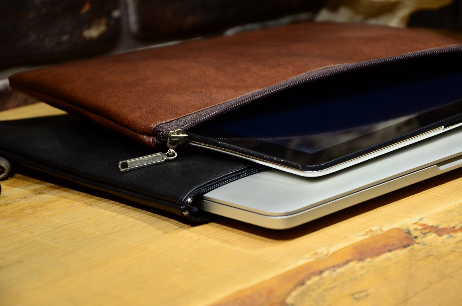 Vegan Leather Laptop Case Personalized Laptop Sleeve Macbook Etsy