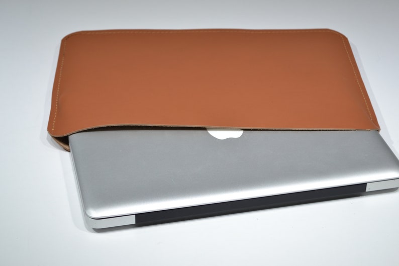 Free Personalized Genuine Leather MacBook Pro Sleeve MacBook Air Sleeve 13 14 16 inches Case 15